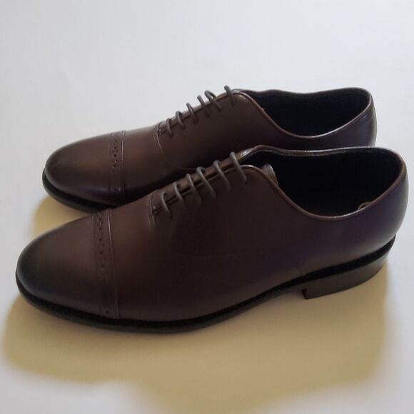 Thursday Boot Co. Executive Cap Toe Oxford Men\'s Leather Dress Shoes 6.5 Brown main image 7